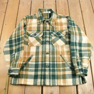 Vintage 70s-80s LL Bean Wool Hunting Shirt Jacket